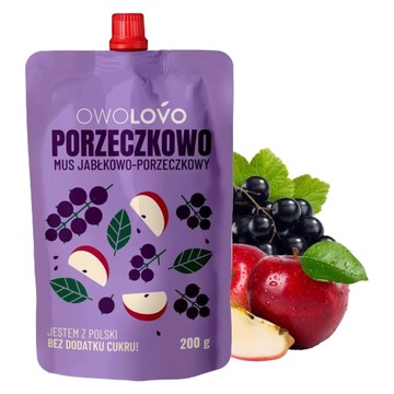 OWOLOVO SET фруктовые муссы ДЕСЕРТНАЯ закуска БЕЗ САХАРА 8 вкусов 40х200Г