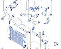 фото thumb №12, Шланг воды renault экспресс van 1.3 tce