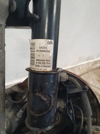 фото thumb №5, Mercedes gla 156 w156 поворотный кулак амортизатор рычаг правый подвеска перед