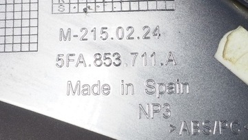 Seat Leon IV Cupra накладка на передний левый бампер