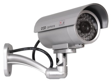 ФУНКЦИОНАЛЬНАЯ КАМЕРА CCTV МОНИТОРИНГ НАРУЖНАЯ ТРУБКА КАМЕРА СЕРЕБРЯНЫЙ СВЕТОДИОД