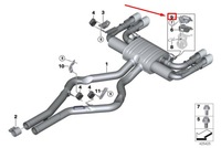 фото thumb №8, Привід кришки випускної bmw 3 f30 f80 7851568 18307851568 оригінальний