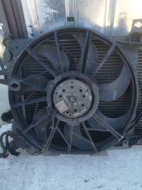 Радиатор воды вентилятор opel zafira b 1.6 бензин механическая коробка передач 05-08 Оригинал, фото thumb