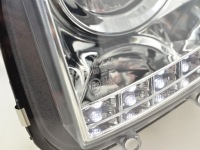 Фонари перед daylight led drl dacia duster хром Доставка, фото thumb