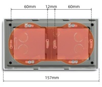 Вставка в розетку 230 В белая FastCharge USB AC RTX SH
