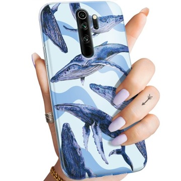 ETUI DO XIAOMI REDMI NOTE 8 PRO WZORY MORZE FALE WODA AQUA OBUDOWA CASE