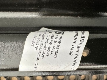 фото thumb №6, Bmw m2 g87 балка бампера зад новая 8085889