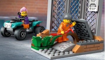 Полицейский грузовик LEGO City с лабораторией