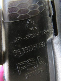 Opel astra l gs-line решётка бампера передний перед левая 9839195080 Киев, фото thumb