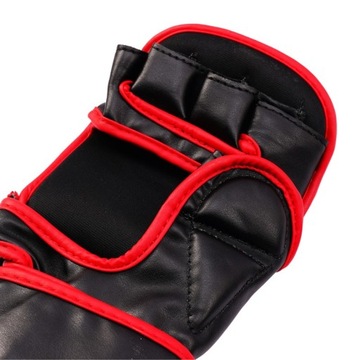 Перчатки ММА StormCloud детские Lynx Black/Red Junior S