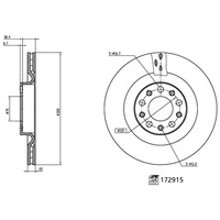 фото thumb №7, Диск гальмівний. alfa romeo giulia 16- задня