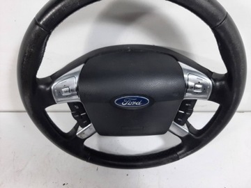 фото thumb №10, Ford mondeo mk4 07r руль кожа мультифункция подушка 7s713600jb3zhe