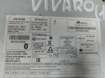 фото thumb №5, Opel vivaro 15- радіо 281156175r