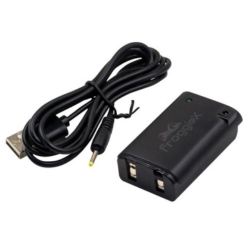 Prezent dla gracza 2x pad 2,4G biały + 2x akumulator Froggiex