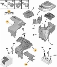 фото thumb №9, Модуль блок управления citroen peugeot 9666851480 новый оригинальный номер