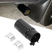 фото thumb №11, Гаситель выпускной чёрный гаситель задний запасная наконечник трубы выпускной