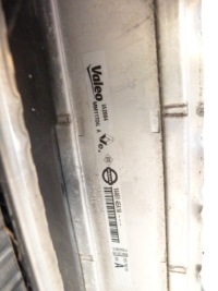 Megane qashqai j11 радіатор інтеркулер справний Зі Шроту, фото thumb