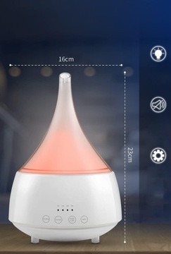 NAWILŻACZ POWIETRZA LAMPKA NOCNA ZAPACHOWY DYFUZOR AROMATERAPIA elehot