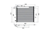 фото thumb №2, Конденсатор mercedes-benz classe g w461g 300 cdi magneti marelli