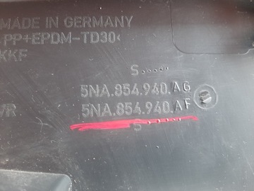 фото thumb №8, Vw tiguan ii планка двері правий перед 5na854940af