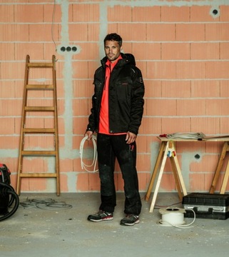 KURTKA ZIMOWA SOFTSHELL WURTH SCORPIUS BLACK XS