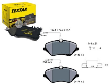 фото thumb №1, Гальмівні колодки гальмівні peugeot перед 407 04- 607 c6 text