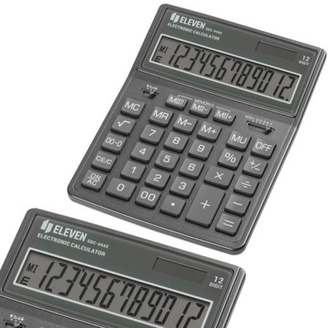 Kalkulator biurowy duży 12 CYFR Eleven SDC-444XRGR perłowy x 5 sztuk