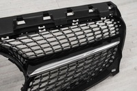 фото thumb №10, Mercedes cla w117 2017-2019 po фейслифтинг решётка радиатора diamond чёрный