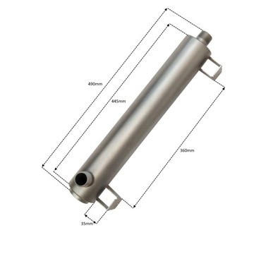 Przepływowy Ogrzewacz Wody 600mm Z Miejscem Na Grzałkę
