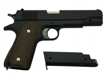 МЕТАЛЛИЧЕСКАЯ КОПИЯ ШАРОВОГО ПИСТОЛЕТА C1911A COLT 17 ASG