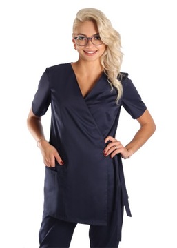 bluza medyczna kosmetyczna kimono 14 kol. XL/XXL