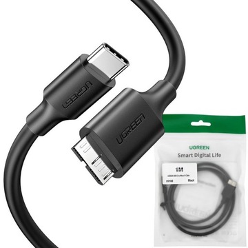Быстрый кабель Micro USB 3.0, привод ТИПА B, устройство чтения жестких дисков