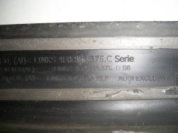 фото thumb №8, Планка порогова накладка поріг audi a6 c6 4f0 s-line