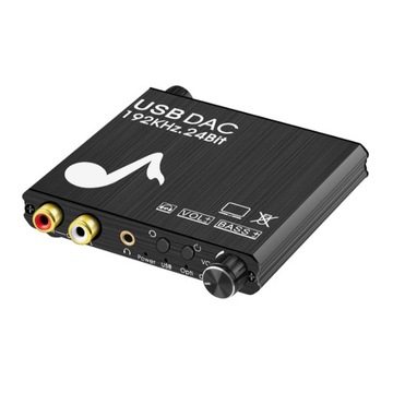 Цифро-аналоговый USB-аудиоконвертер ЦАП 192 кГц