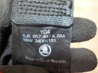 фото thumb №5, Pas безопасности левый задняя fabia ii 5j6857447a