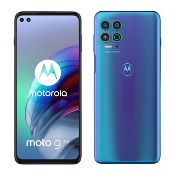 Motorola Moto G100 5G 128 ГБ Радужный океан 90 Гц + док-станция