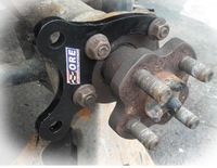 фото thumb №6, Кріплення задніх супортів гальмівних alfa 156 do міст kia sportage 93-04