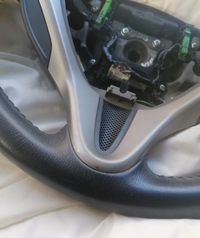 фото thumb №6, Воздуховод кожа лепестки переключения автоматическая коробка передач состояние bdb оригинал honda jazz iii 2008-2014