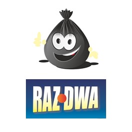 Worki na śmieci do segregacji 240L zielony 10 szt.