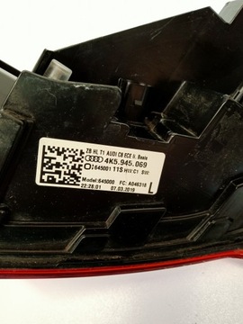 фото thumb №13, Audi a6 c8 4k универсал лампа зад led правая левая w крышка багажника w крыло европа 18-25