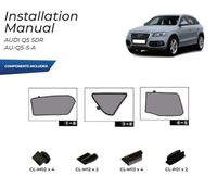 фото thumb №15, Шторки защита солнечные audi q5 2008-17- защита шторка солнцезащитные
