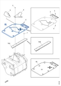 фото thumb №3, Защита тепловая помост na рама scania r s p g ngs ngt 2589841 b-b