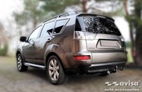 фото thumb №8, Накладка na бампер задній do mitsubishi outlander 2 czarna