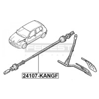 фото thumb №6, Трос дроссель renault kangoo clio ii febest 24107-kangf