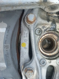 фото thumb №9, Audi q7 3.0 15- поворотный кулак рычаг амортизатор правые