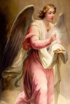Набор поперечной вышивки Angel Angel Mulina Canvas с игольчатым принтом 50x70