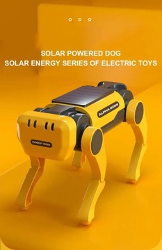 Игрушка-робот для собак на солнечной энергии движется DIY подарок