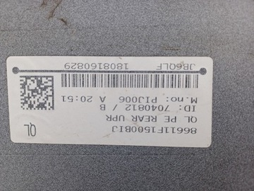 фото thumb №9, Kia sportage 4 iv рестайлінг 18-22 бампер зад задній 86611f1500