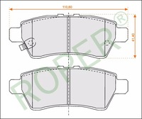 фото thumb №1, Гальмівні колодки задня nissan navara pathfinder iii