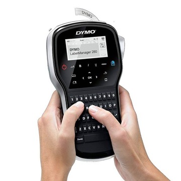 Принтер этикеток Dymo LabelManager 280 с QWERTY-клавиатурой + ЛЕНТА D1 + АККУМУЛЯТОР